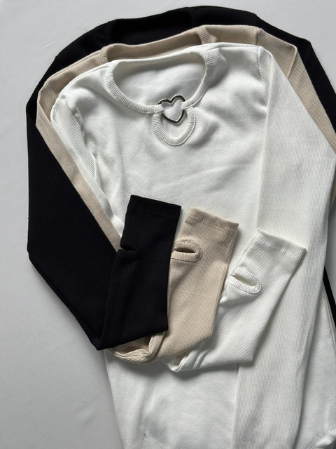 بادی طرح قلب فینگر دار اعلا