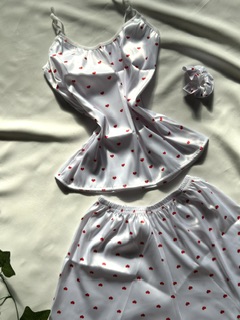 لباس خواب قلب سفید