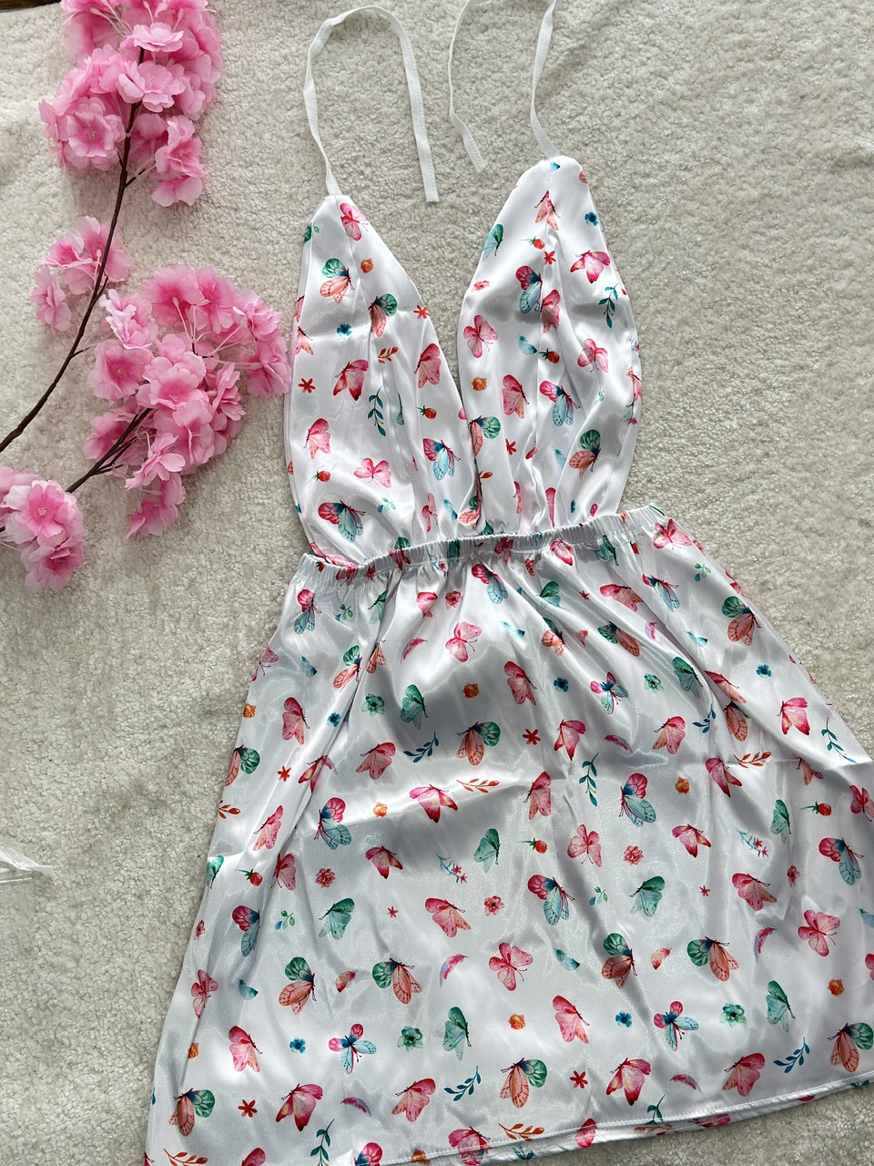 لباس خواب عروسکی طرح پروانه